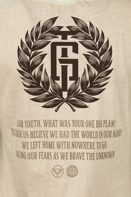 Gothicana By Emp "Dear Youth" T-Shirt Creme By The Ghost Inside