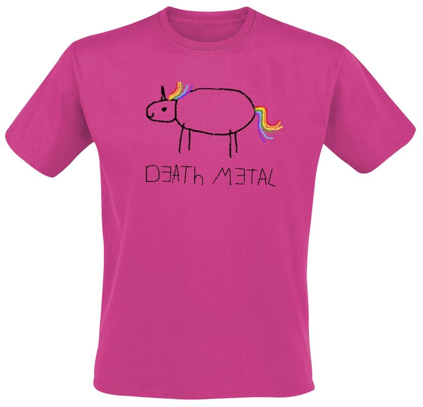 gothicana by emp "Death Metal" T-Shirt fuchsia by Death Metal