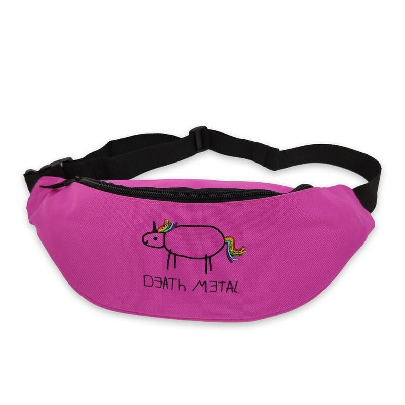 gothicana by emp "Death Metal Unicorn Bag" Bum Bag fuchsia by Slogans