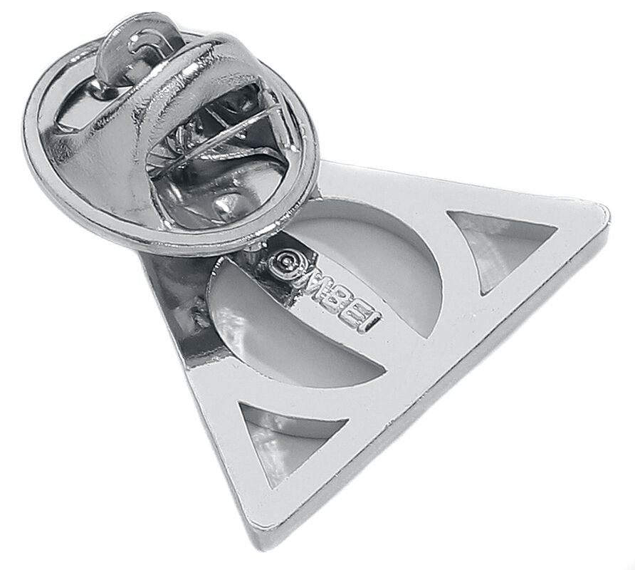 Gothicana By Emp "Deathly Hallows" Pin Silver-coloured By Harry Potter