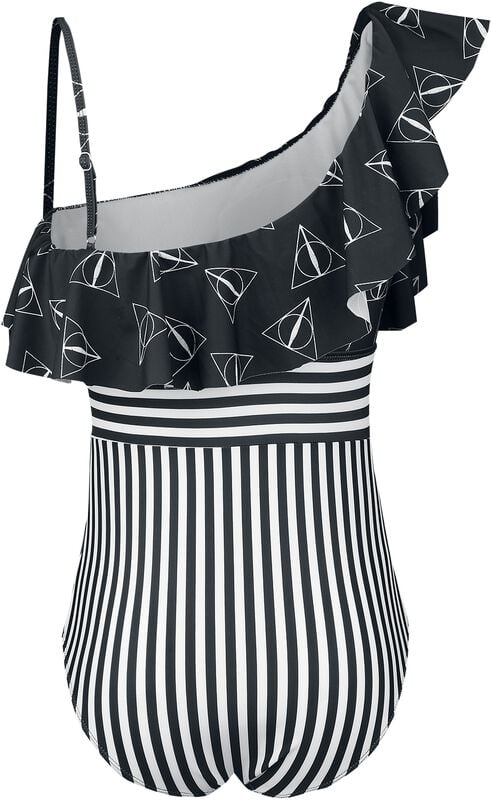 Gothicana By Emp "Deathly Hallows" Swimsuit Multicolour By Harry Potter