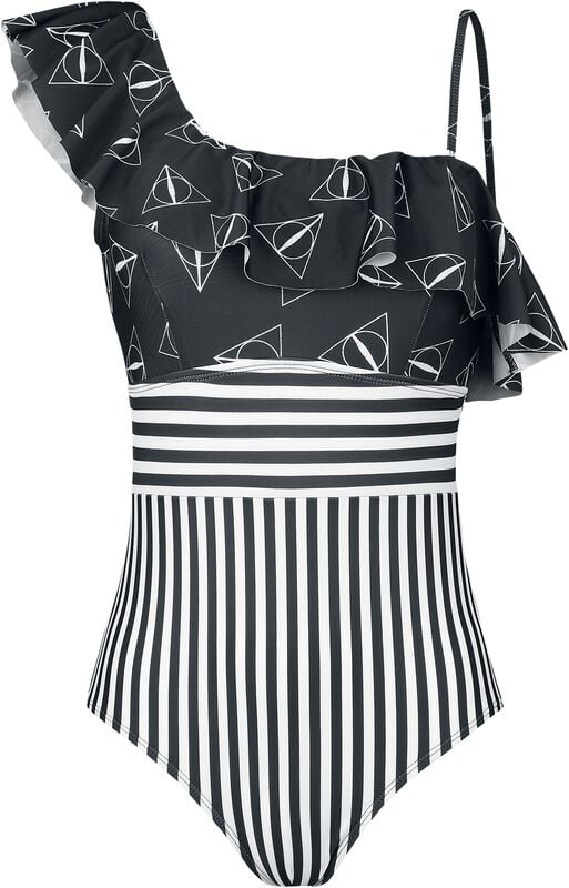 gothicana by emp "Deathly Hallows" Swimsuit multicolour by Harry Potter