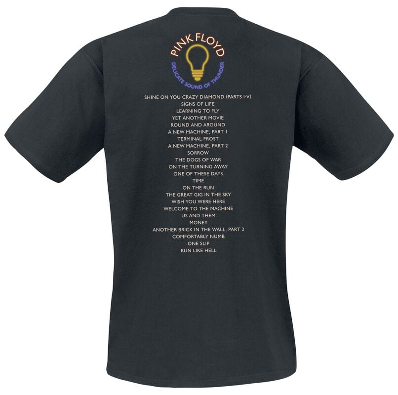 Gothicana By Emp "Delicate Sound Of Thunder Stage" T-Shirt Black By Pink Floyd