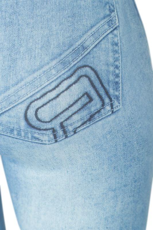 Gothicana By Emp "denim Leggings" Leggings Blue By RED By EMP