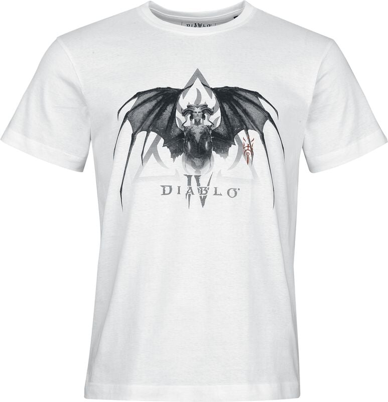 gothicana by emp "DIablo IV - Lilith" T-Shirt white by Diablo