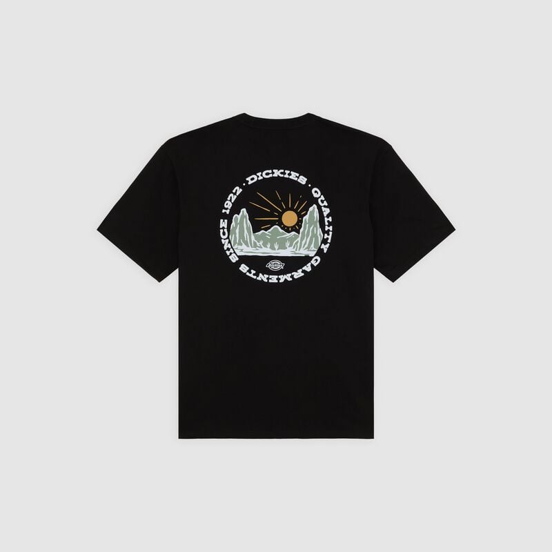 Gothicana By Emp "DICKIES OUTDOOR T-SHIRT" T-Shirt Black By Dickies