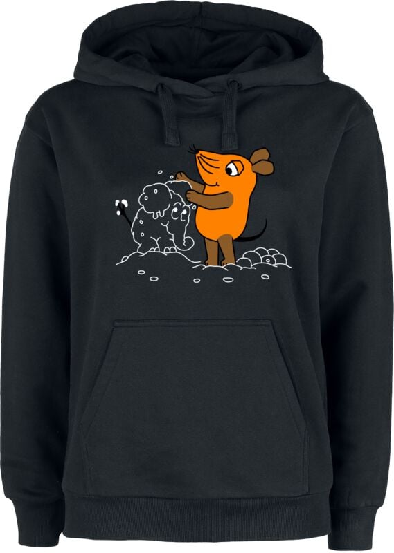 gothicana by emp "Die Maus" Hoodie black by Die Sendung mit der Maus