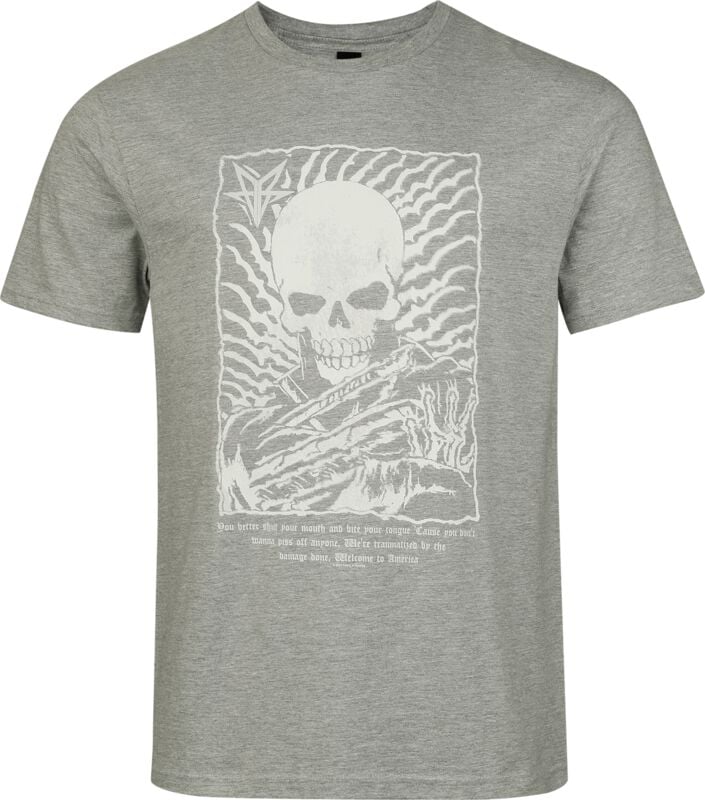 gothicana by emp "Digital Black" T-Shirt grey by Falling In Reverse