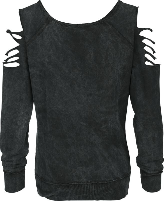Gothicana By Emp "Disintegration" Sweatshirt Charcoal By The Cure