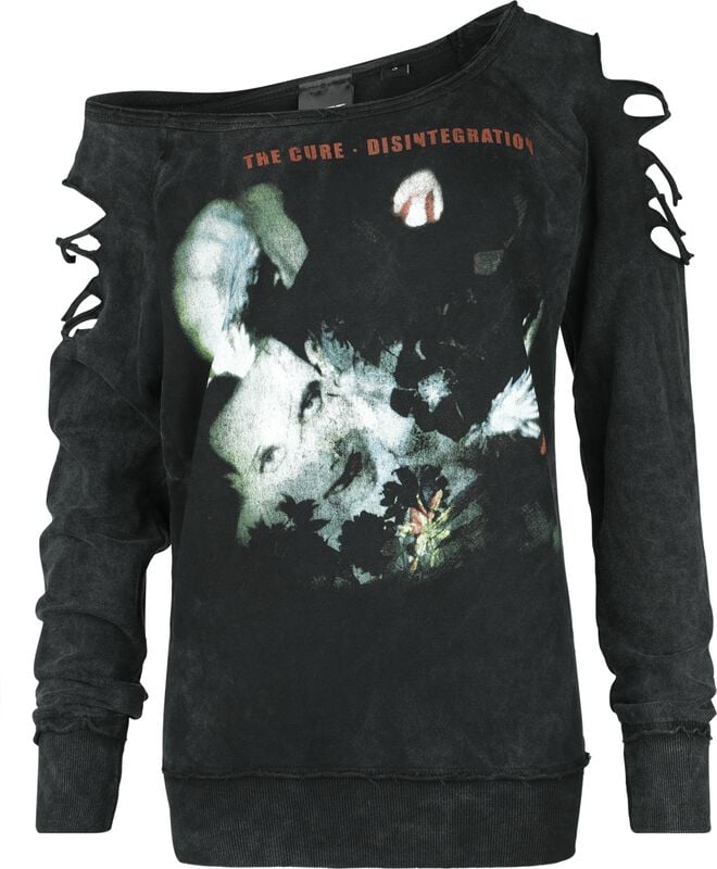 Gothicana By Emp "Disintegration" Sweatshirt Charcoal By The Cure