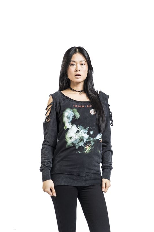 Gothicana By Emp "Disintegration" Sweatshirt Charcoal By The Cure