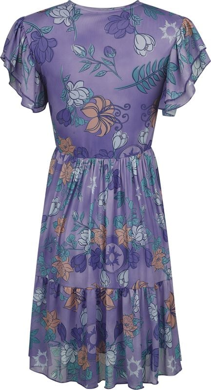 Gothicana By Emp "Disney Princess - Picnic Collection - Tangled" Midi Dress Multicolour By Tangled
