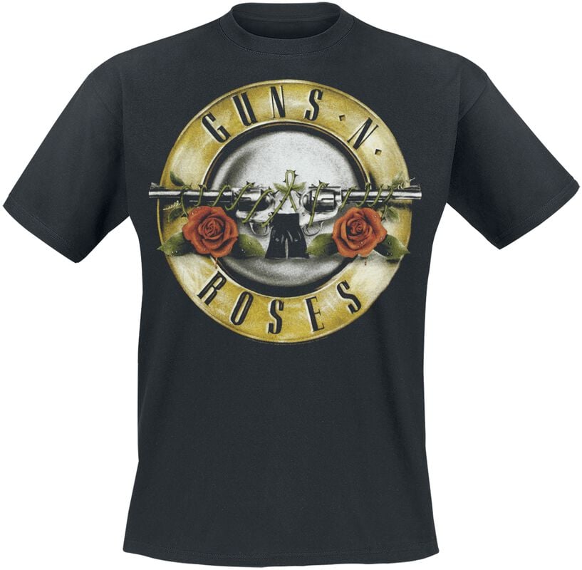 gothicana by emp "Distressed Bullet" T-Shirt black by Guns N' Roses