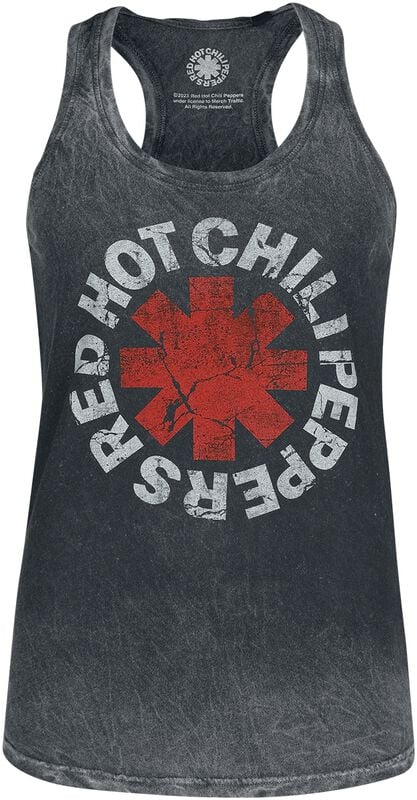 gothicana by emp "Distressed Logo" Tanktop black by Red Hot Chili Peppers