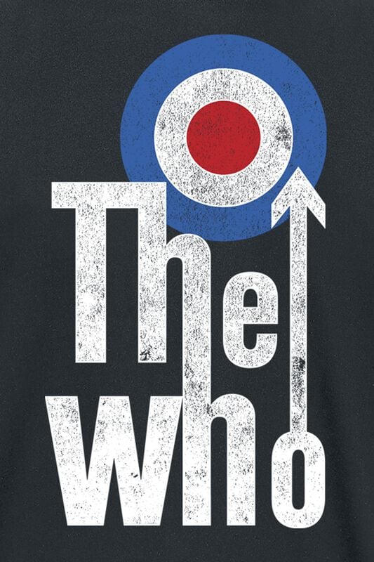 Gothicana By Emp "Distressed Target Logo" T-Shirt Black By The Who