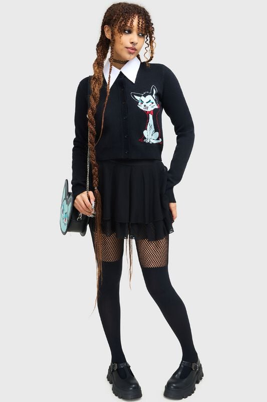 Gothicana By Emp "Do Not Touch Me Cardgian" Cardigan Black By THE VAMPURR By KILLSTAR