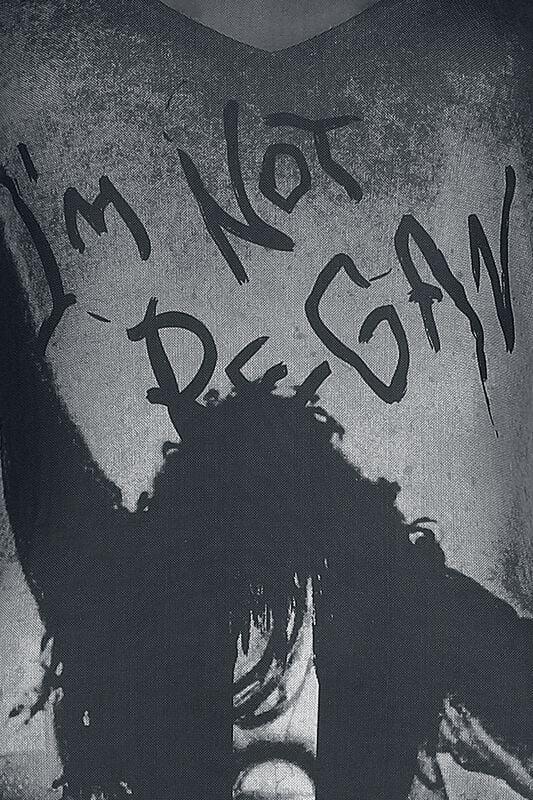 Gothicana By Emp "Do You Know What She Did? - Maxi Dress" Maxi Dress Black-grey By The Exorcist By Killstar