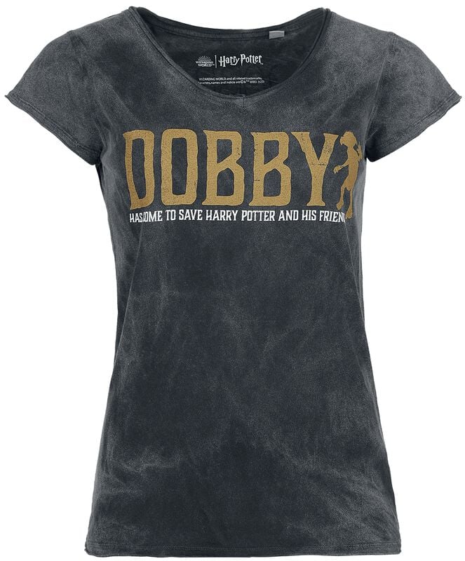 gothicana by emp "Dobby - Free Elf" T-Shirt black by Harry Potter