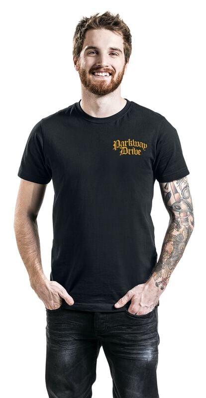 Gothicana By Emp "Don't Close Your Eyes Live" T-Shirt Black By Parkway Drive