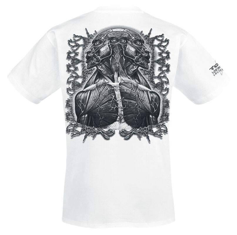 Gothicana By Emp "Double Image" T-Shirt White By Tool