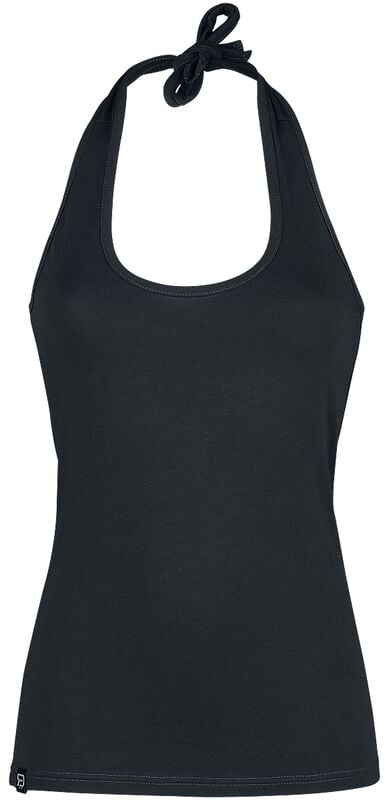 Gothicana By Emp "Double-Pack Halterneck Tops" Halternecks Black By RED By EMP