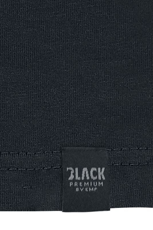 Gothicana By Emp "Double-Pack Of Crew-Neck Tops" Top Black By Black Premium By EMP