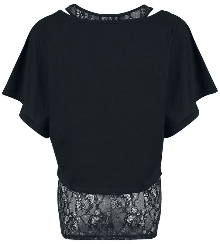 Gothicana By Emp "Double Pack With Sun And Moon" T-Shirt Black By Gothicana By EMP