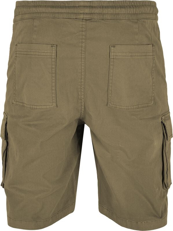 Gothicana By Emp "Drawstring Cargo Shorts" Shorts Brown By Urban Classics
