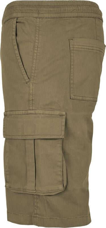 Gothicana By Emp "Drawstring Cargo Shorts" Shorts Brown By Urban Classics