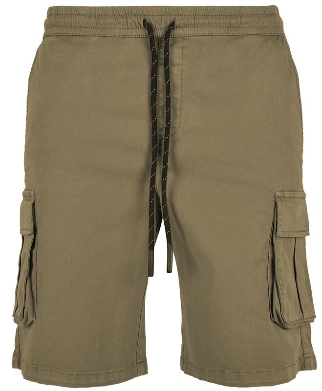 gothicana by emp "Drawstring Cargo Shorts" Shorts brown by Urban Classics