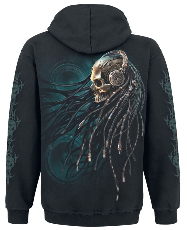 Gothicana By Emp "Dread Rocks" Hoodie Black By Spiral