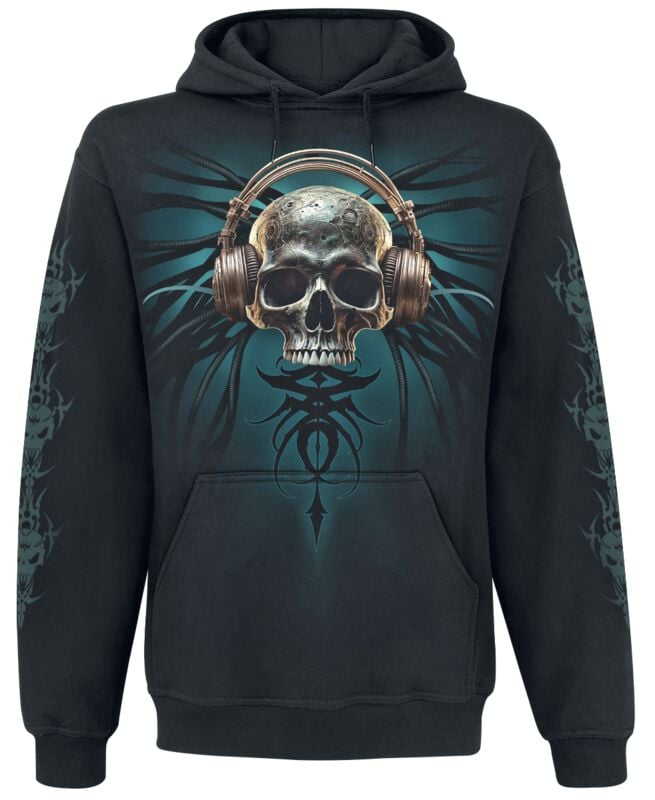 gothicana by emp "Dread Rocks" Hoodie black by Spiral