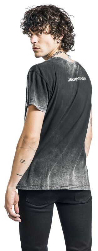 Gothicana By Emp "Drip Collage" T-Shirt Grey By Linkin Park