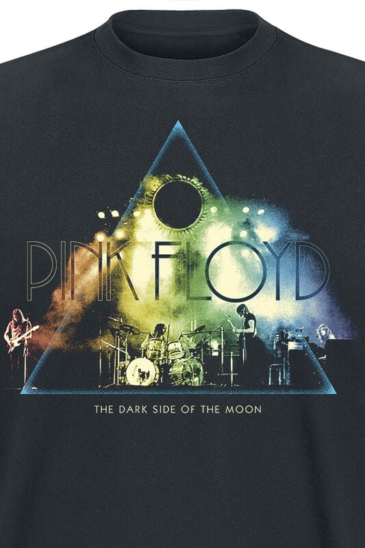 Gothicana By Emp "DSTOM Live Triangle" T-Shirt Black By Pink Floyd