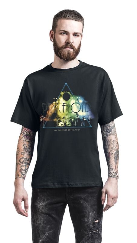 Gothicana By Emp "DSTOM Live Triangle" T-Shirt Black By Pink Floyd