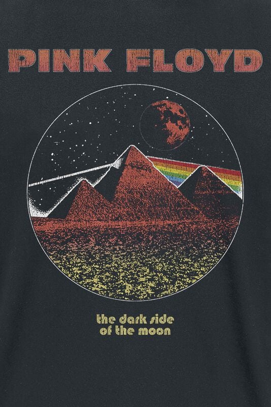 Gothicana By Emp "DSTOM Pyramids Vintage" T-Shirt Black By Pink Floyd