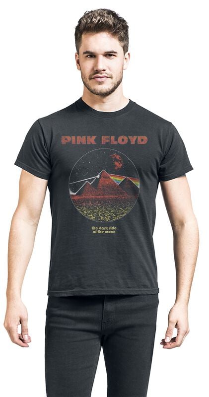 Gothicana By Emp "DSTOM Pyramids Vintage" T-Shirt Black By Pink Floyd