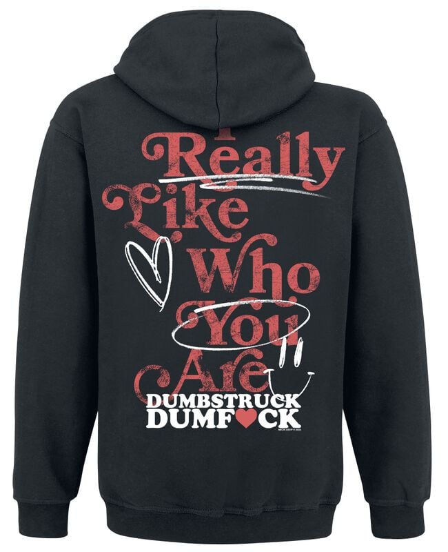 Gothicana By Emp "Dumbstruck" Hoodie Black By Neck Deep