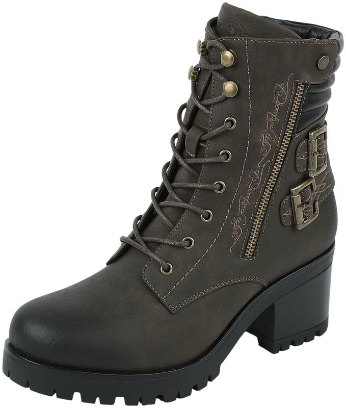 gothicana by emp "Dunedain" Boots brown by The Lord Of The Rings