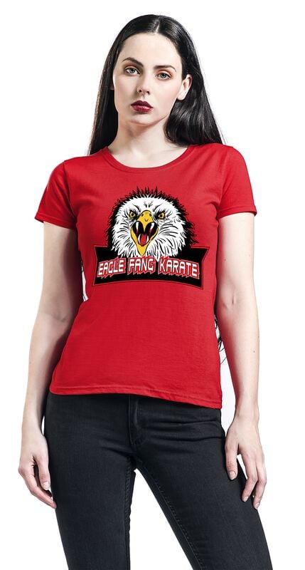 Gothicana By Emp "Eagle Fang Karate" T-Shirt Red By Cobra Kai