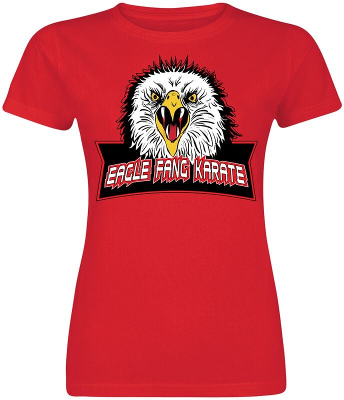 gothicana by emp "Eagle Fang Karate" T-Shirt red by Cobra Kai
