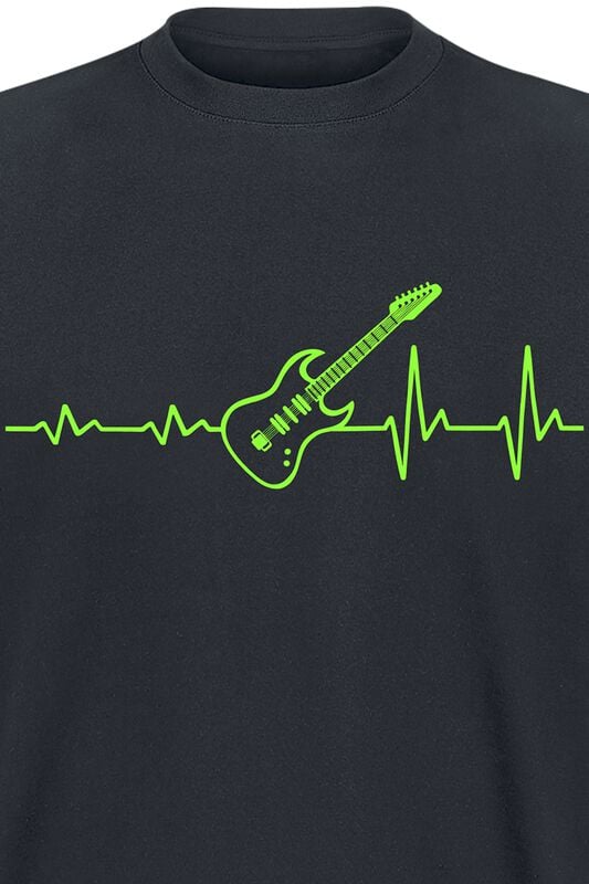 Gothicana By Emp "ECG Guitar" T-Shirt Black By Slogans