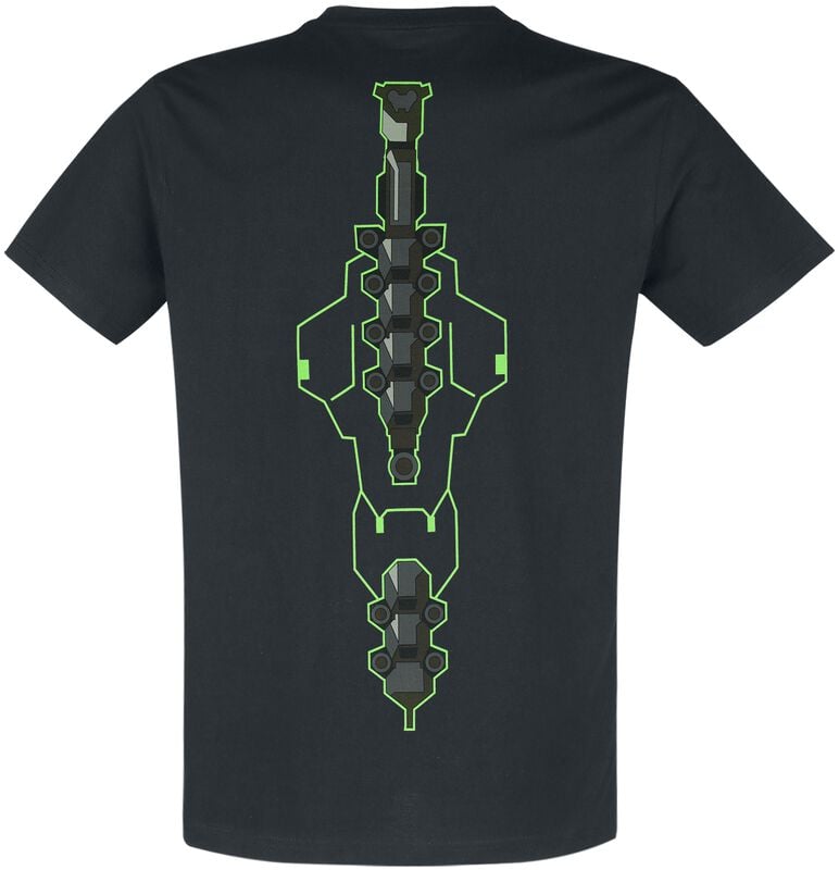 Gothicana By Emp "Edgerunners - David Spine" T-Shirt Black By Cyberpunk