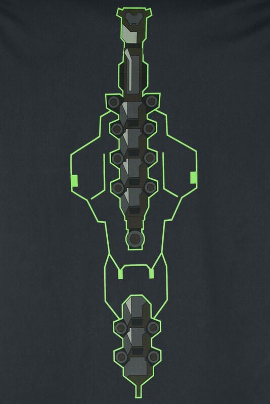 Gothicana By Emp "Edgerunners - David Spine" T-Shirt Black By Cyberpunk