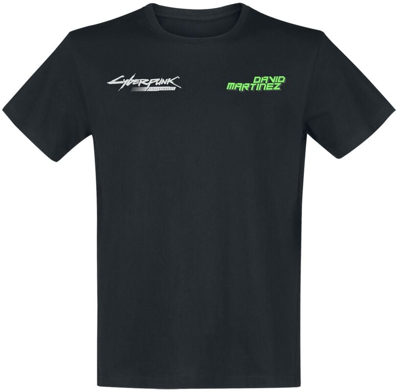 gothicana by emp "Edgerunners - David Spine" T-Shirt black by Cyberpunk