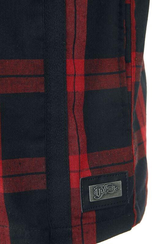 Gothicana By Emp "Eetu Shirt" Short-sleeved Shirt Black-red By Vixxsin