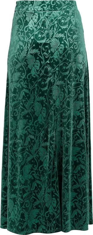 Gothicana By Emp "Emerald Envy - Maxi Skirt" Maxi Skirt Green By The Wizard Of Oz By Killstar