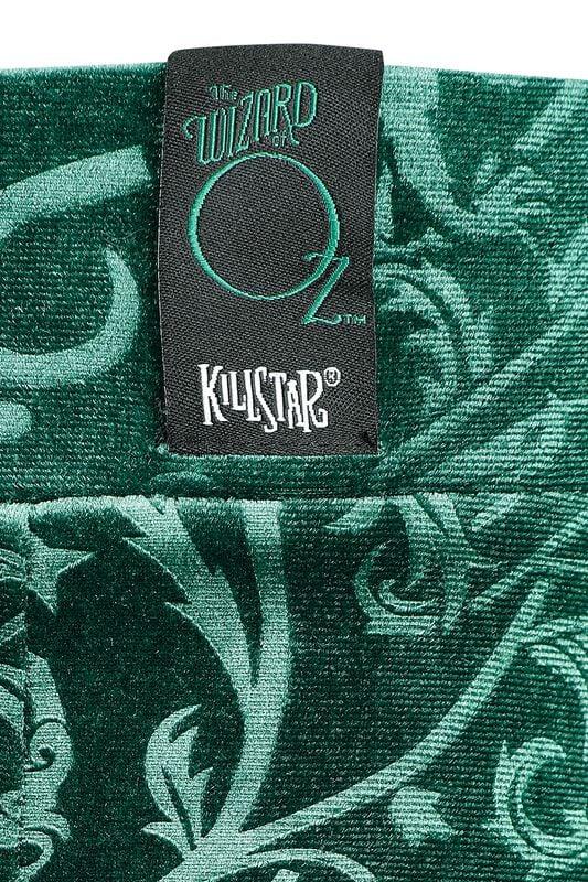 Gothicana By Emp "Emerald Envy - Maxi Skirt" Maxi Skirt Green By The Wizard Of Oz By Killstar