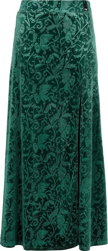 gothicana by emp "Emerald Envy - Maxi Skirt" Maxi Skirt green by The Wizard Of Oz by Killstar