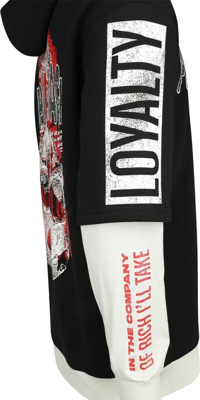 Gothicana By Emp "EMP Signature Collection" Hoodie Black-grey By Papa Roach